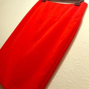 Burnt Orange pencil skirt!